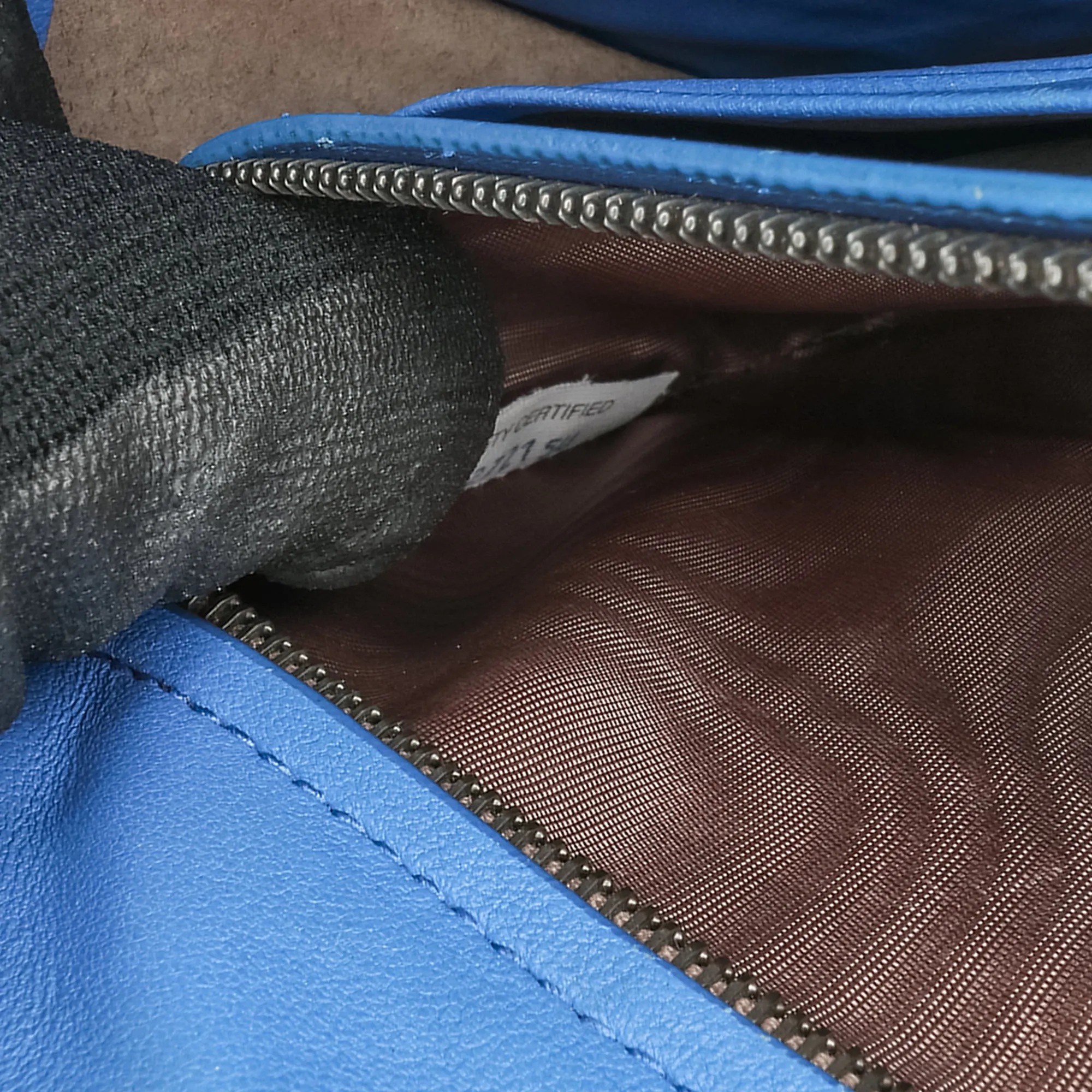 Nappa Intrecciato Zip Around Wallet On Chain