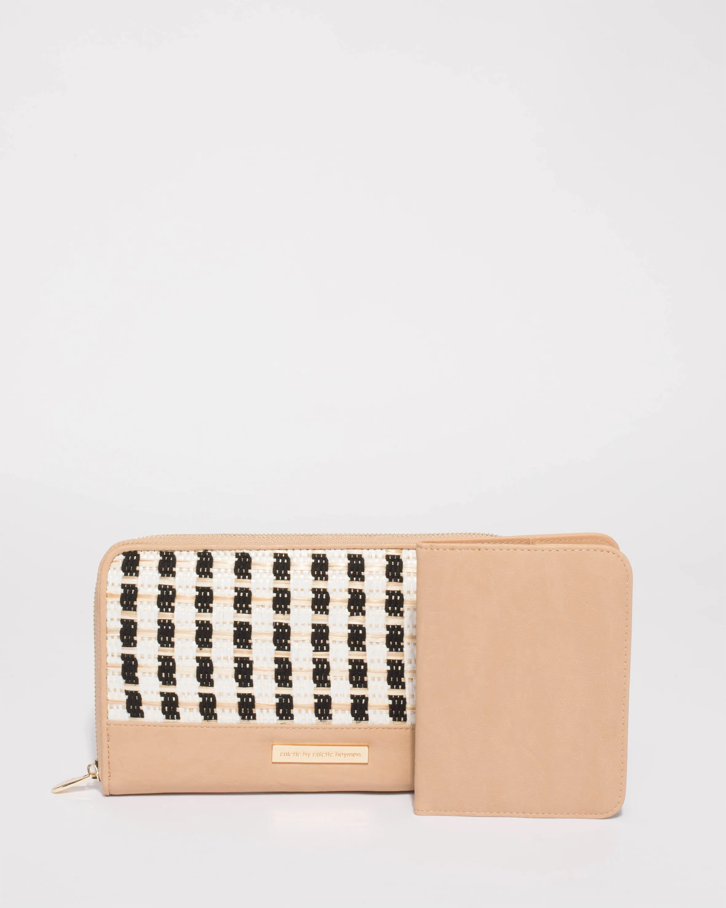 Natural Weave Travel Wallet