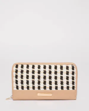 Natural Weave Travel Wallet
