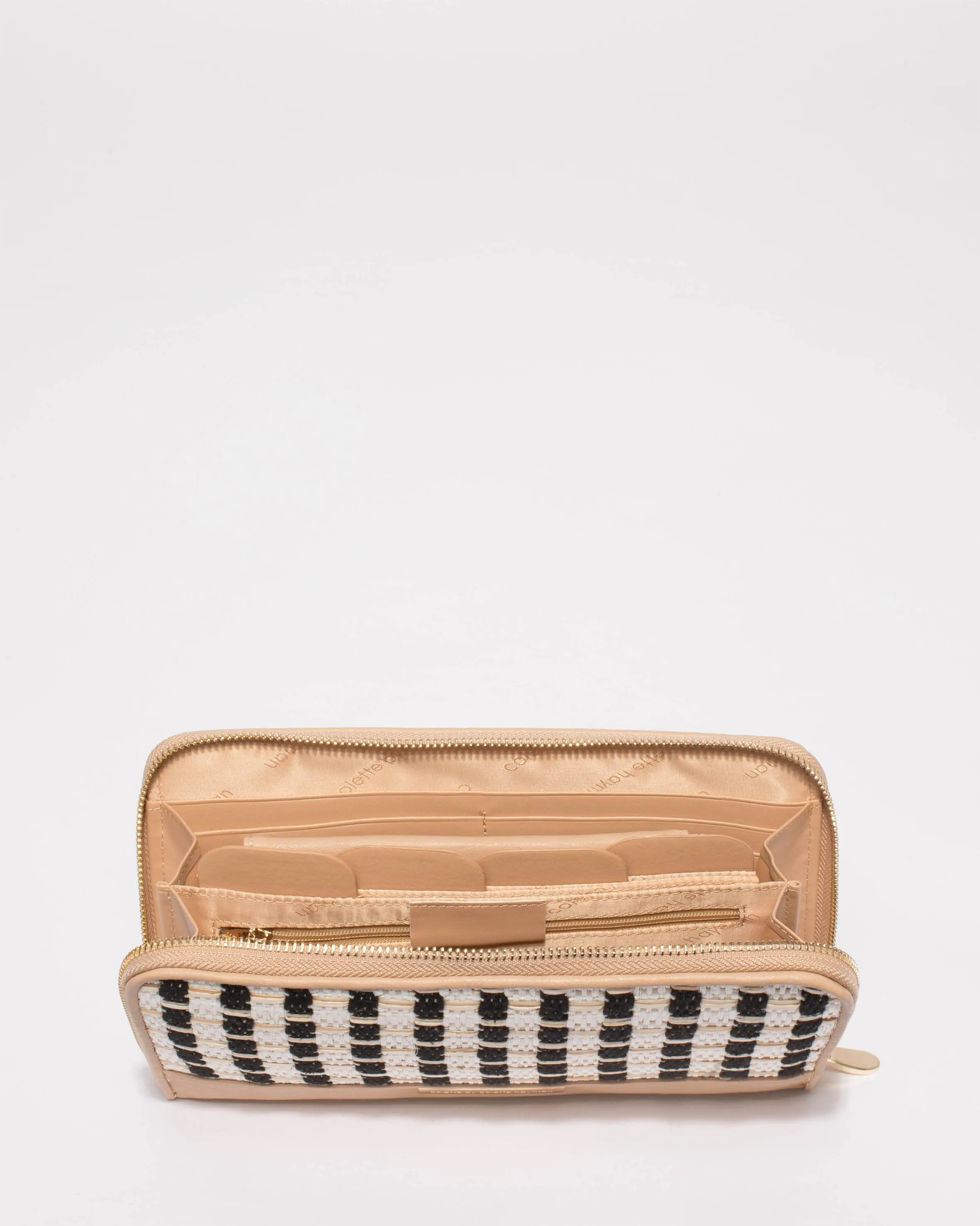 Natural Weave Travel Wallet
