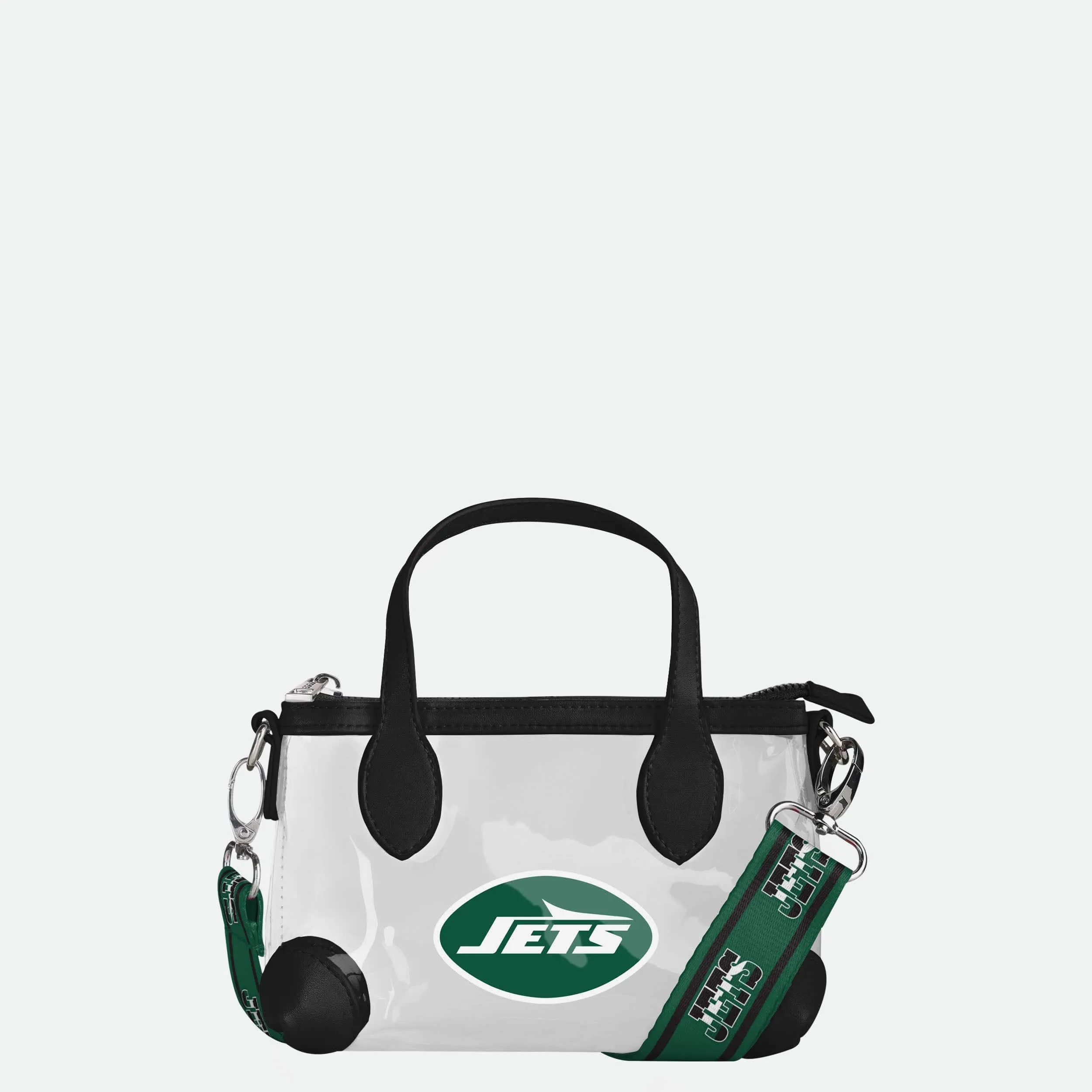 New York Jets Big Logo Clear Crossbody Mini Purse