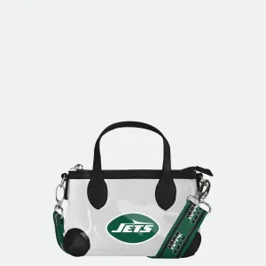 New York Jets Big Logo Clear Crossbody Mini Purse