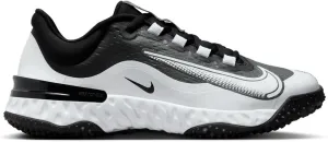 Nike Alpha Huarache Elite 4 Turf Women's Softball Shoes (FD2746-100, White/Black-Photon DUST)
