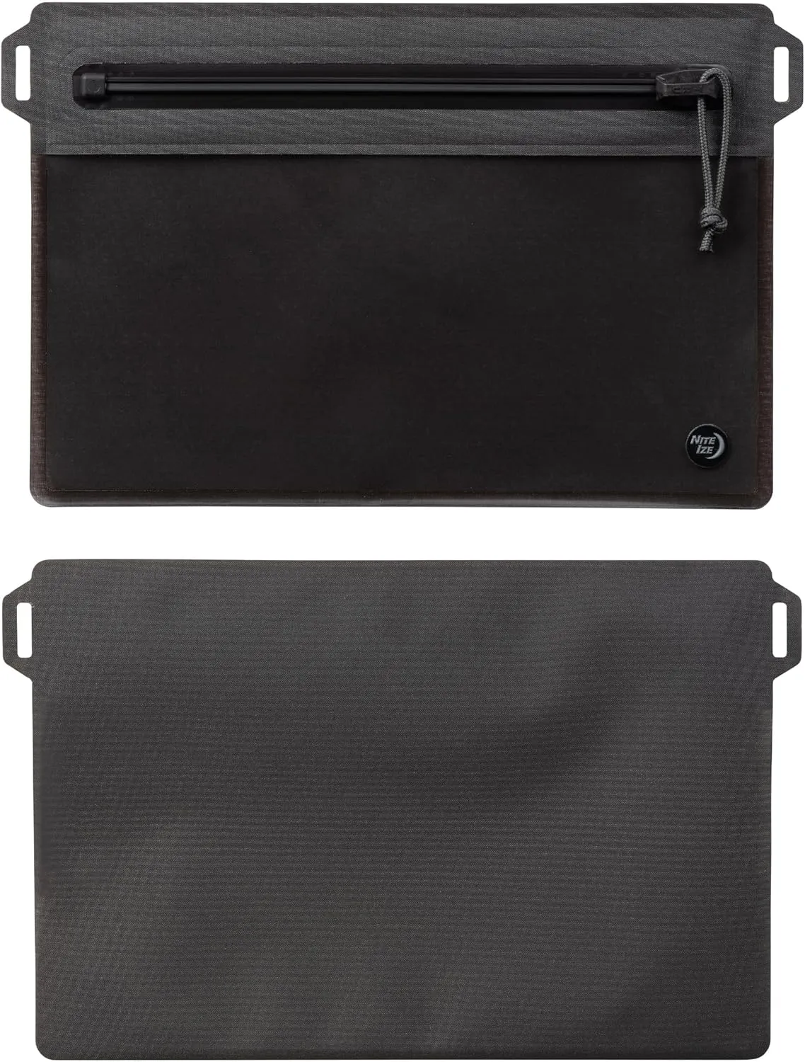 Nite Ize RunOff Waterproof Travel Pouch with TRU Zip - Dry Pouch for Phone & Travel Necessities - Touchscreen Friendly - Waterproof with Reliable Zipper - Medium, Charcoal