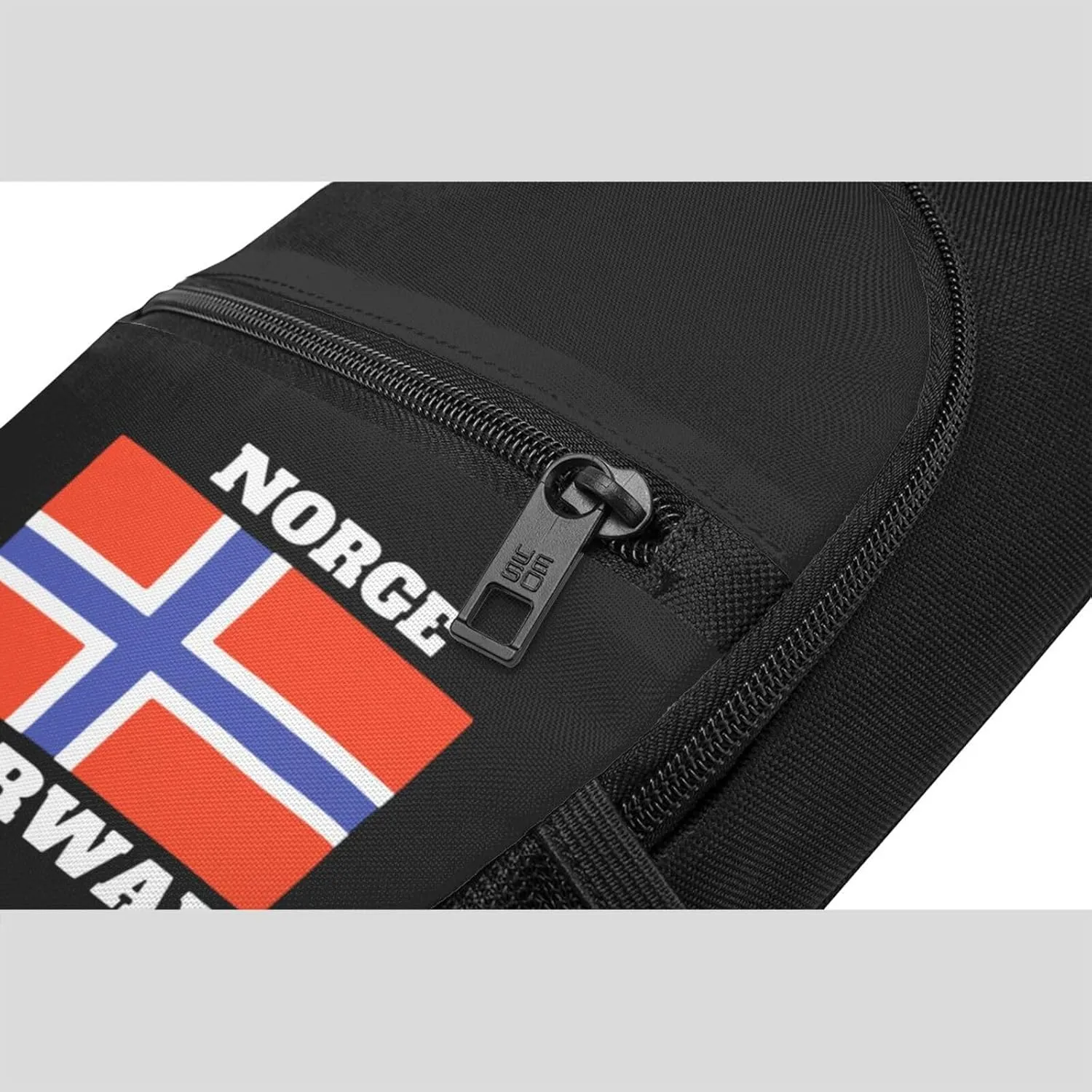 Norge Norway Flag Sling Bag Crossbody Backpack Shoulder Casual Daypack Bags for Men Women