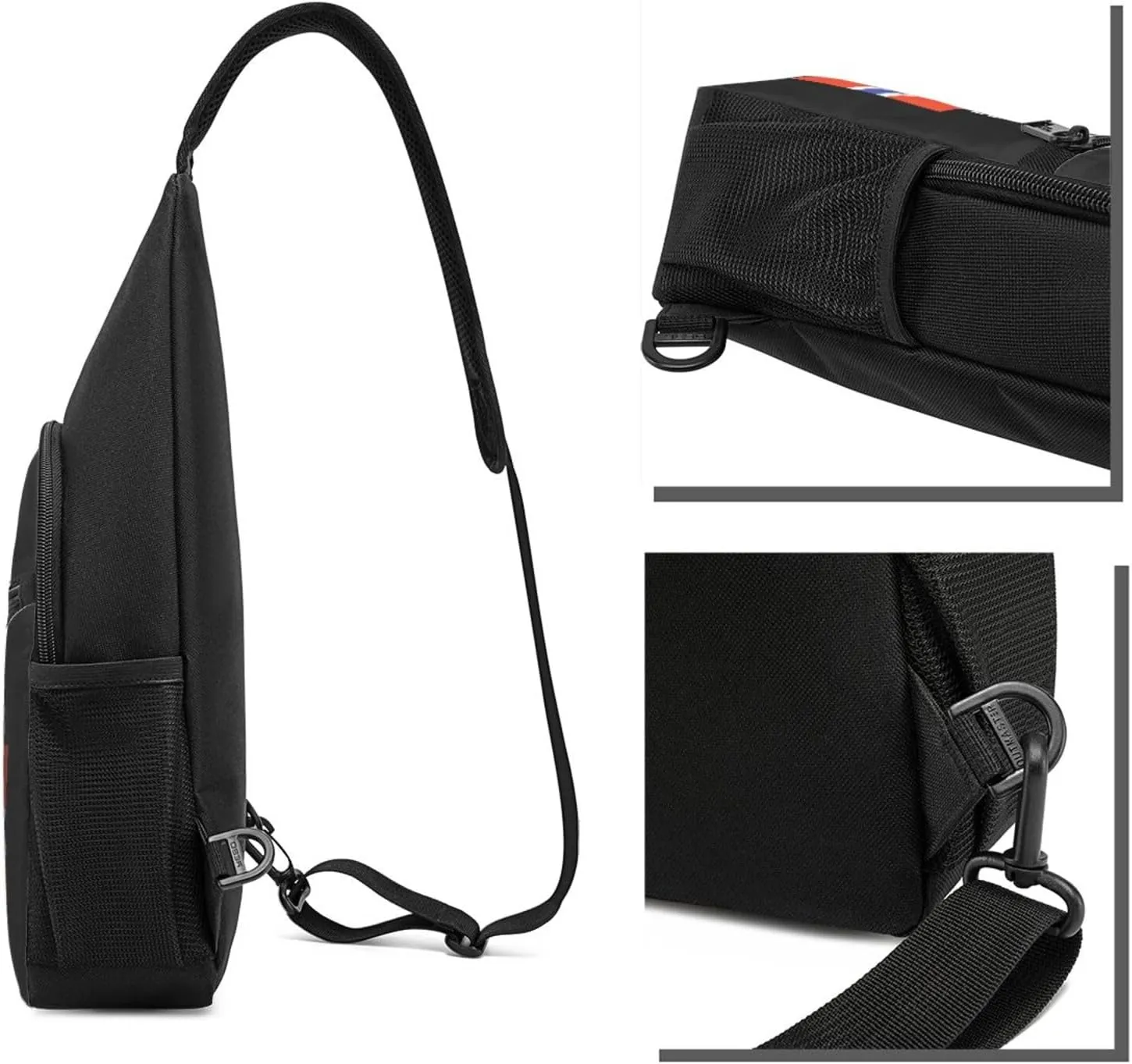 Norge Norway Flag Sling Bag Crossbody Backpack Shoulder Casual Daypack Bags for Men Women