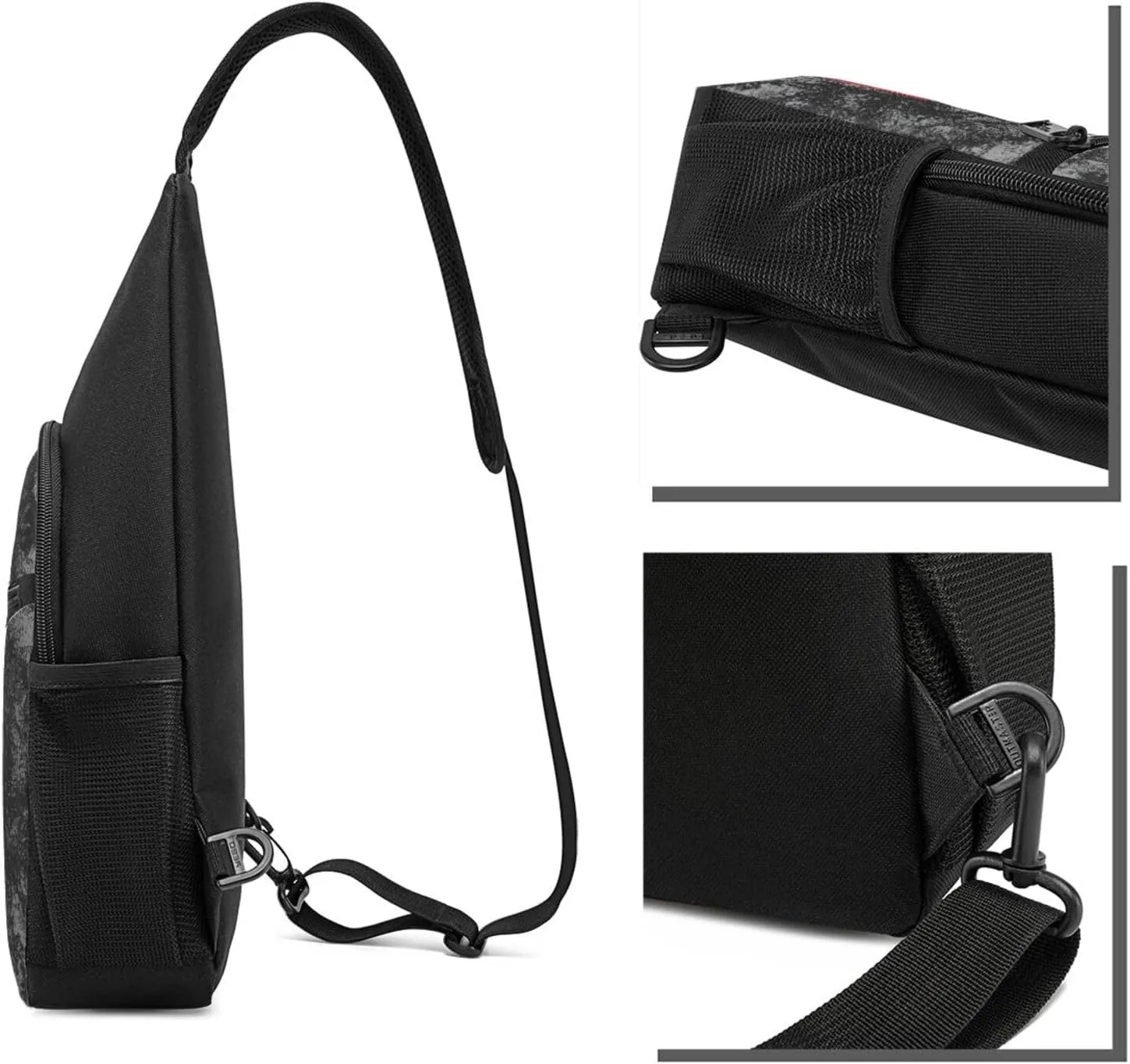 Norwegian Coat of Arms Norway Sling Bag Crossbody Backpack Shoulder Casual Daypack Bags for Men Women