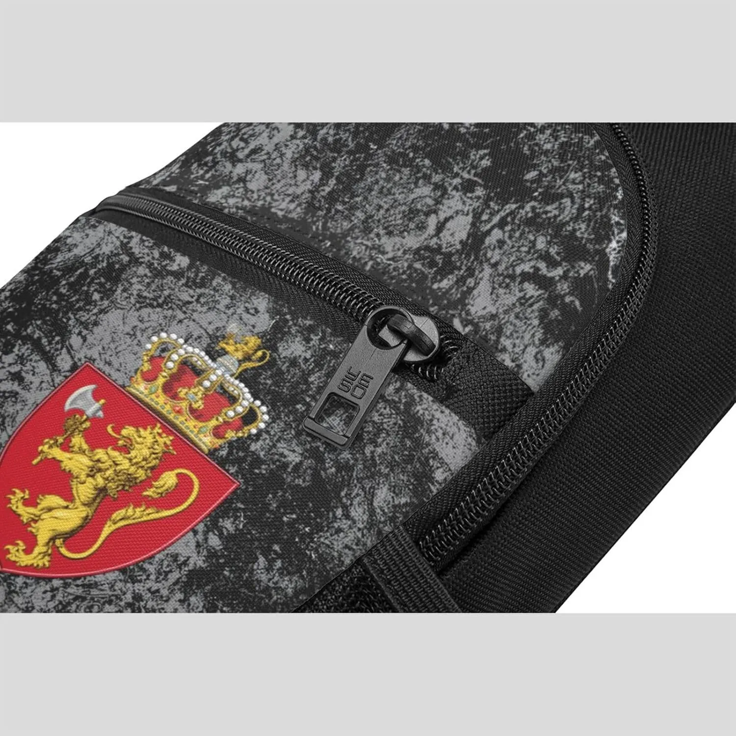 Norwegian Coat of Arms Norway Sling Bag Crossbody Backpack Shoulder Casual Daypack Bags for Men Women