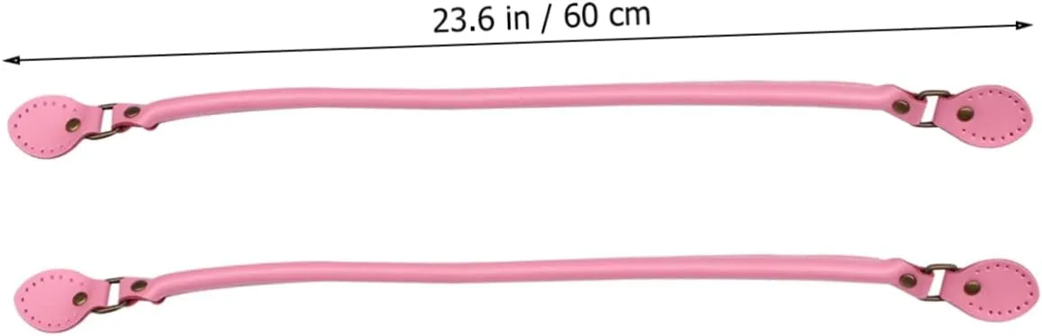 NUOBESTY 60cm Leather Bag Handle Tote Bag Replacement Accessory Women's Bag Strap DIY Purse Making