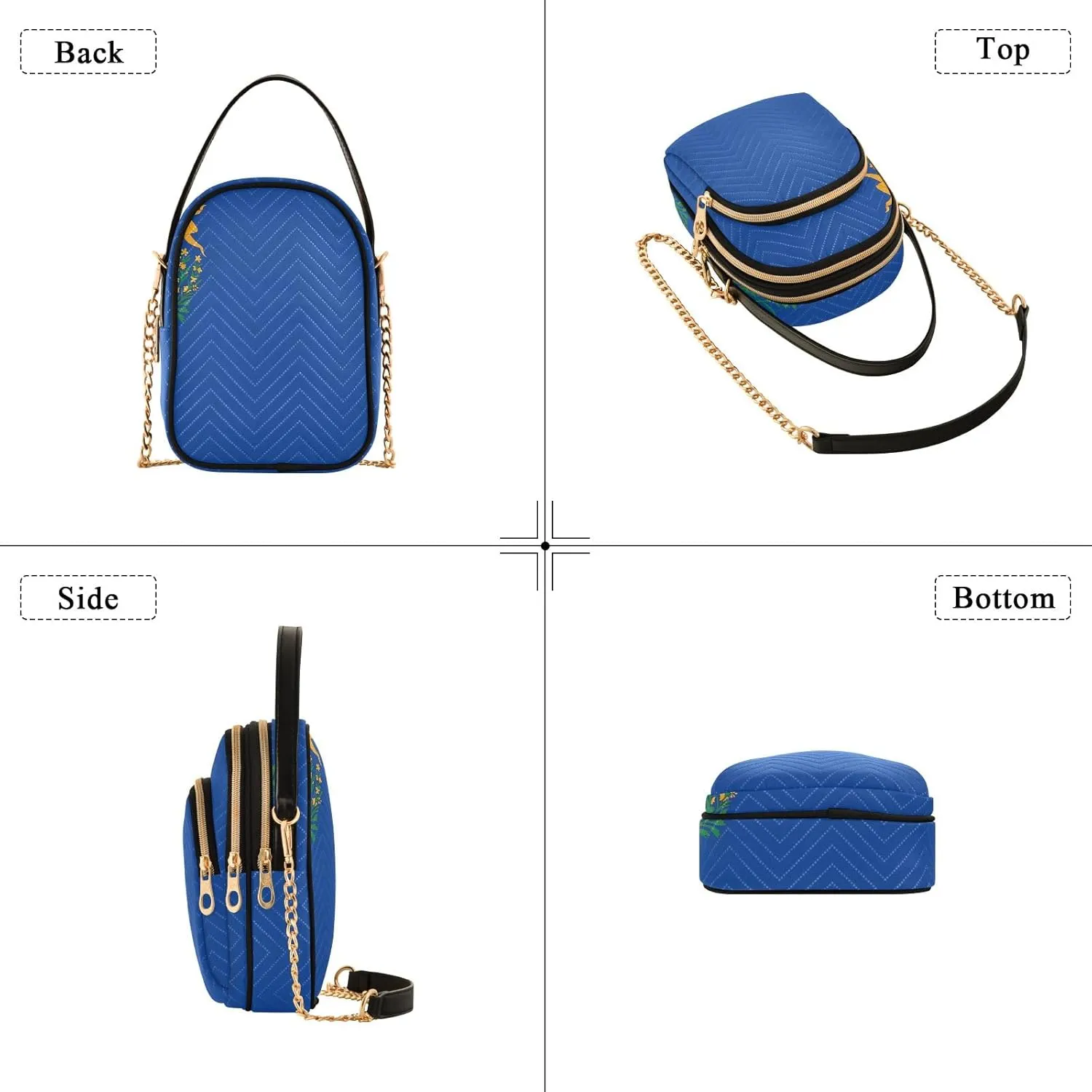 ODAWA Hawaii State Flag Crossbody Bag Women - Fashion Crossbody Bags for Women - Crossbody Bags for Women Travel