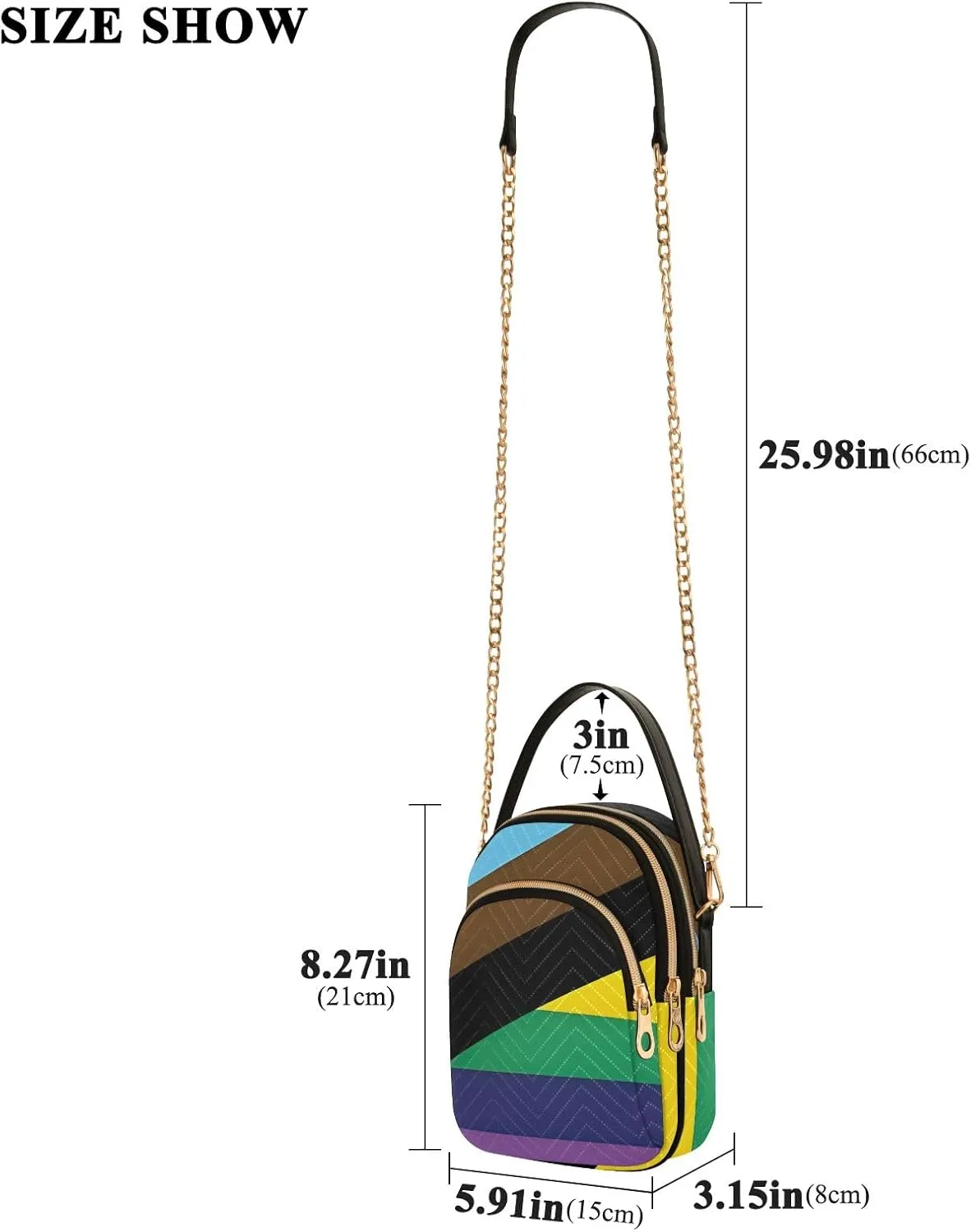 ODAWA Hawaii State Flag Crossbody Bag Women - Fashion Crossbody Bags for Women - Crossbody Bags for Women Travel