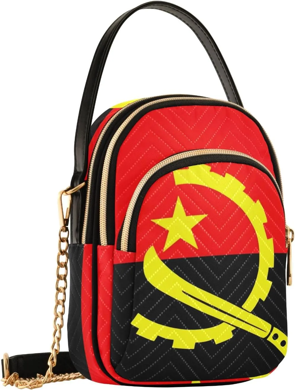 ODAWA Madagascar Flag Women Crossbody Bags Shoulder Bag for Women Crossbody Women Crossbody Bags Small