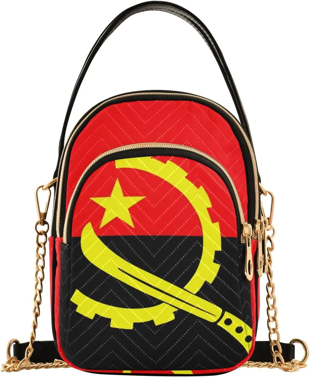 ODAWA Madagascar Flag Women Crossbody Bags Shoulder Bag for Women Crossbody Women Crossbody Bags Small