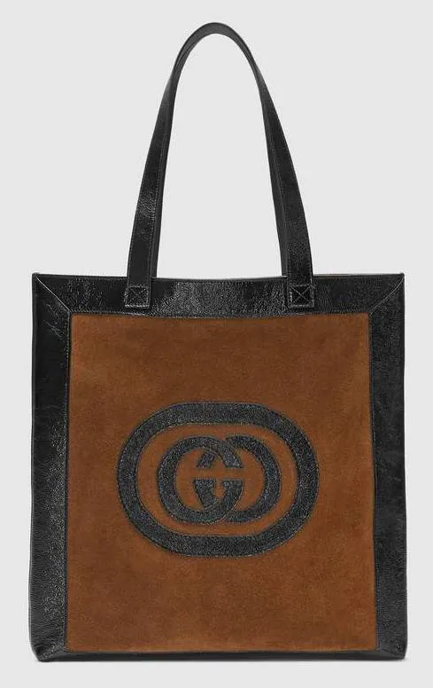 Ophidia Suede Large Tote