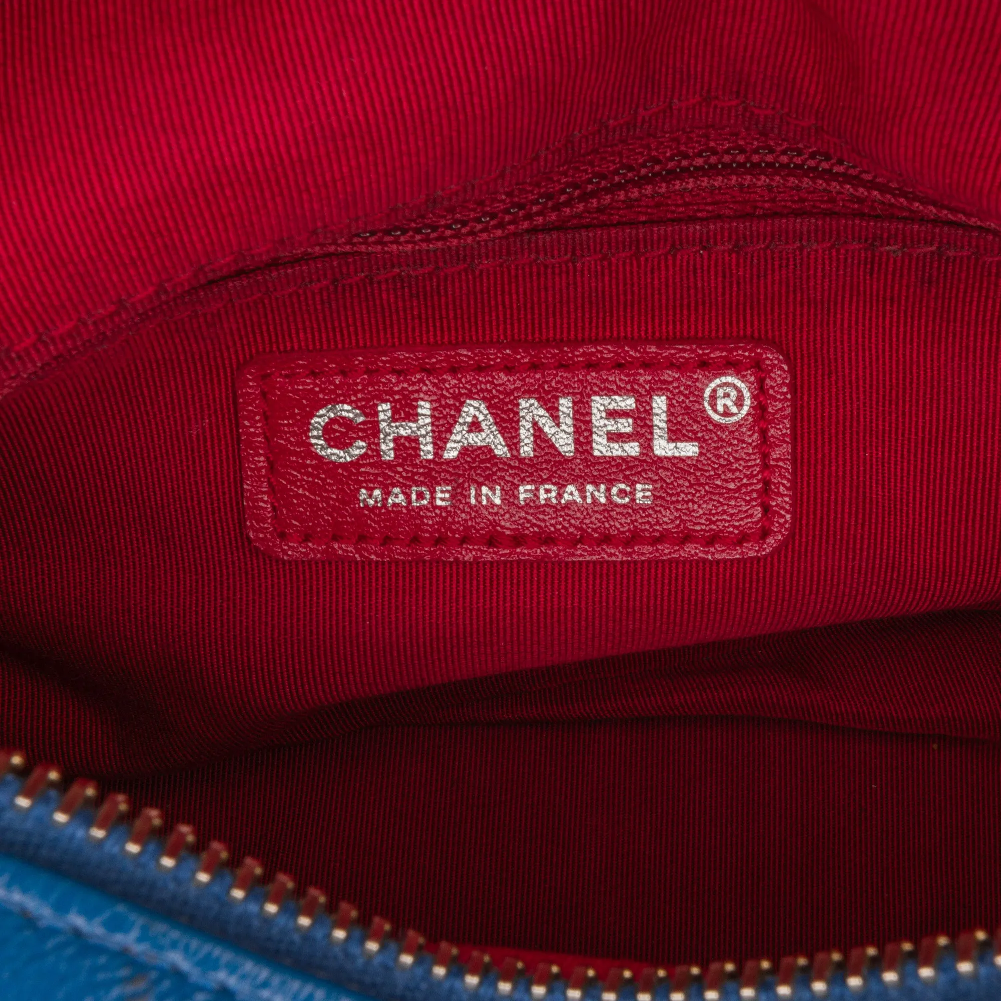 Orange Chanel Small Suede Gabrielle Crossbody