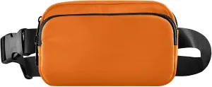 Orange Waterproof Fanny Packs Women Belt Bag Hip Pouch Neon Waist Pouch for Women