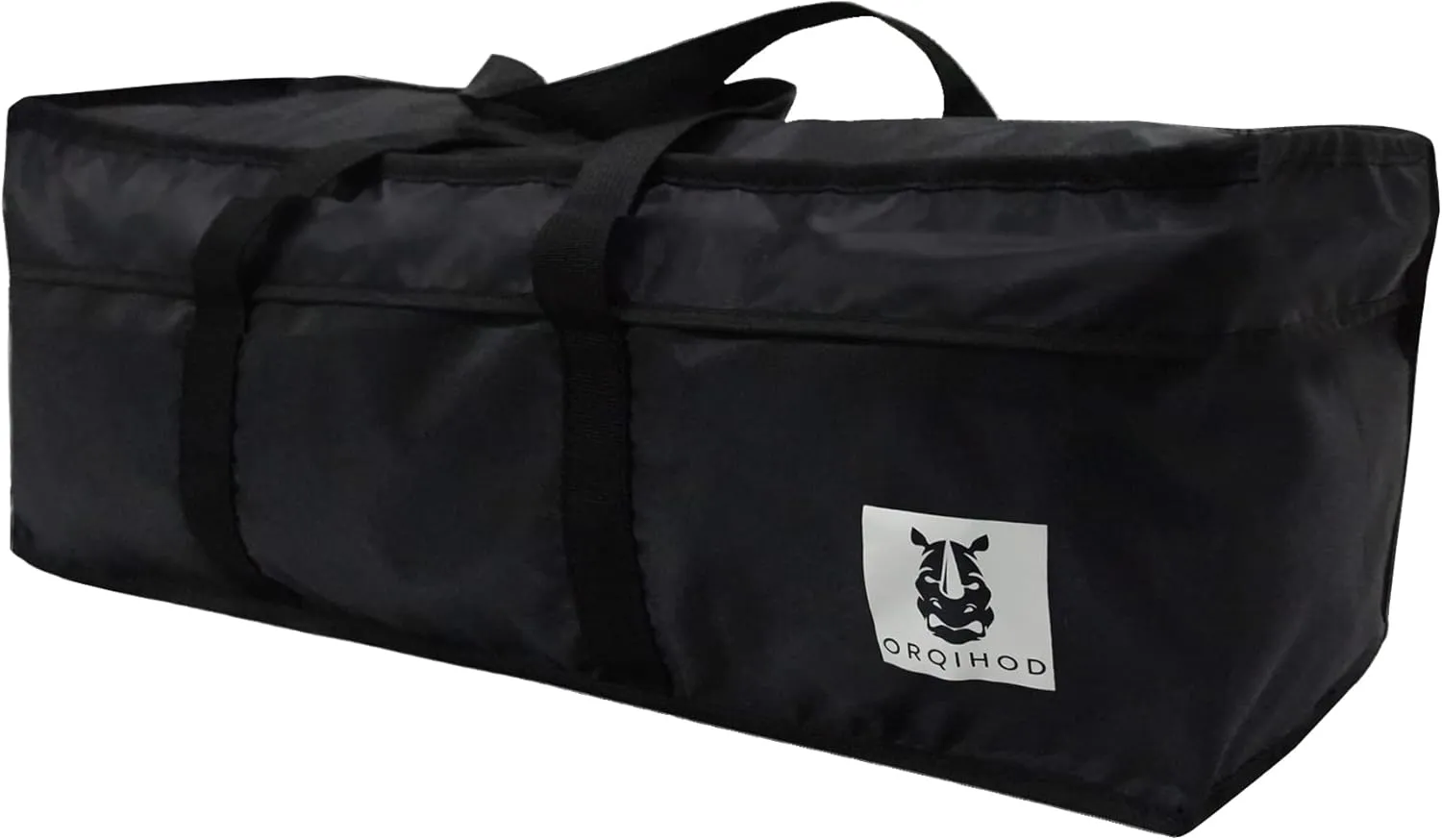 Outdoor Cushion Storage Bag Waterproof, Extra Large Bag for Outdoor Cushions 420D Heavy Duty Patio Furniture Cushion Storage Bags with Zipper 50 Inch, Black