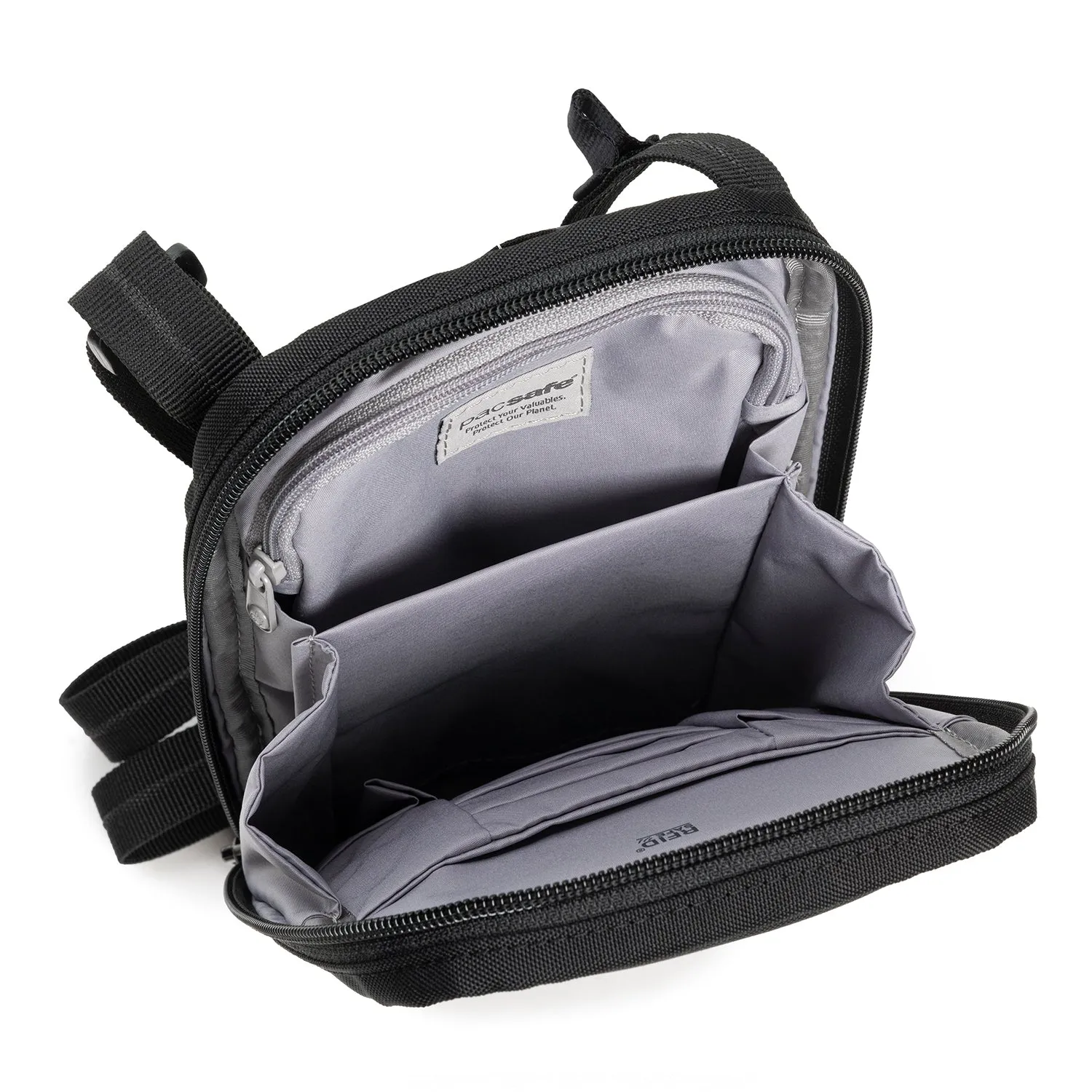 Pacsafe Rfidsafe Tech Crossbody (Black)