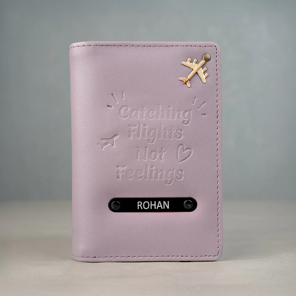 Passport Cover - Catching Flights Not Feelings