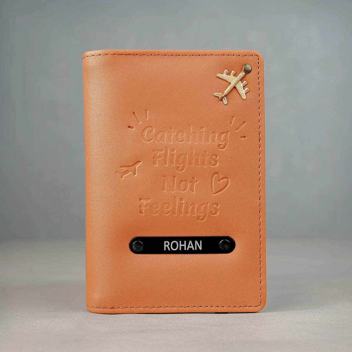 Passport Cover - Catching Flights Not Feelings