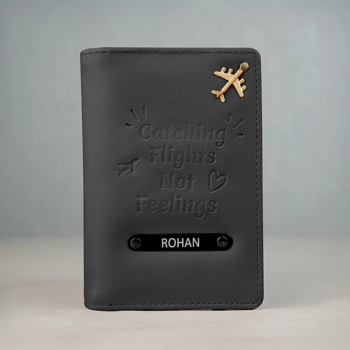 Passport Cover - Catching Flights Not Feelings