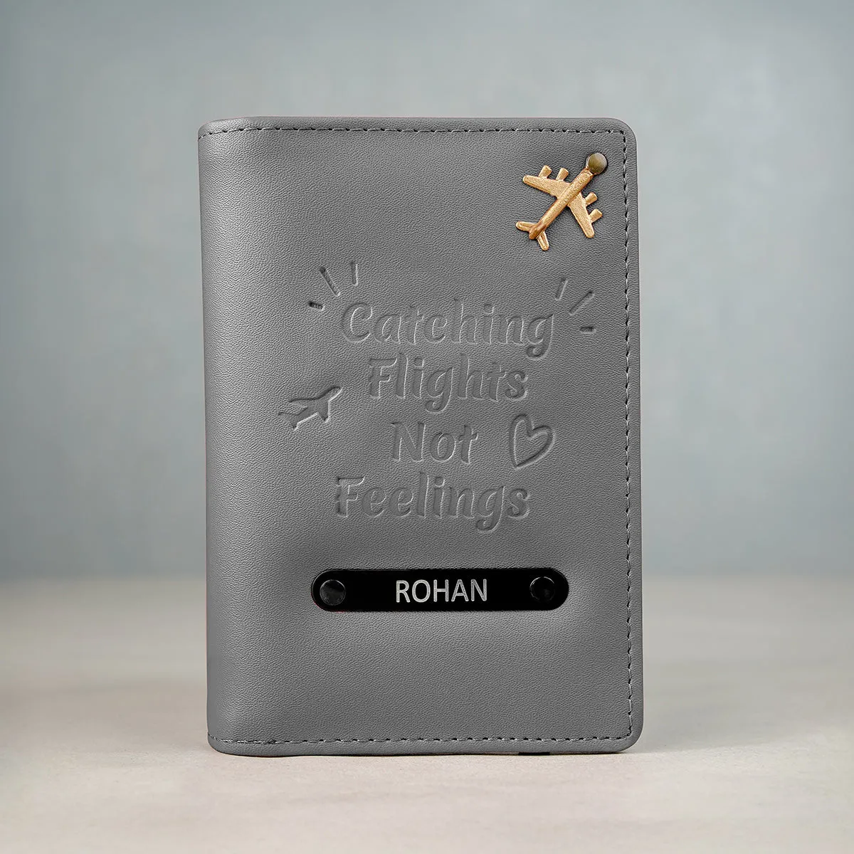 Passport Cover - Catching Flights Not Feelings