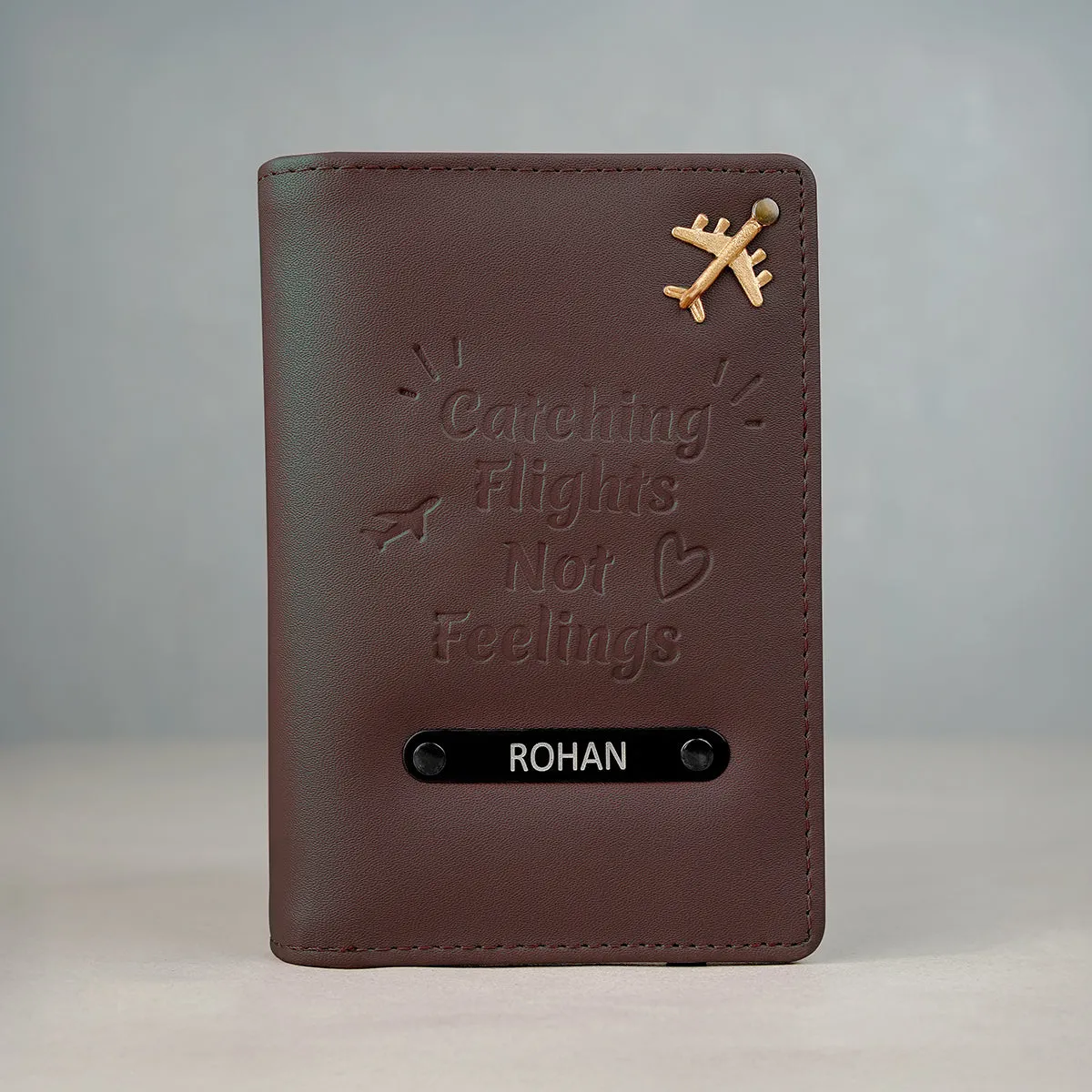 Passport Cover - Catching Flights Not Feelings