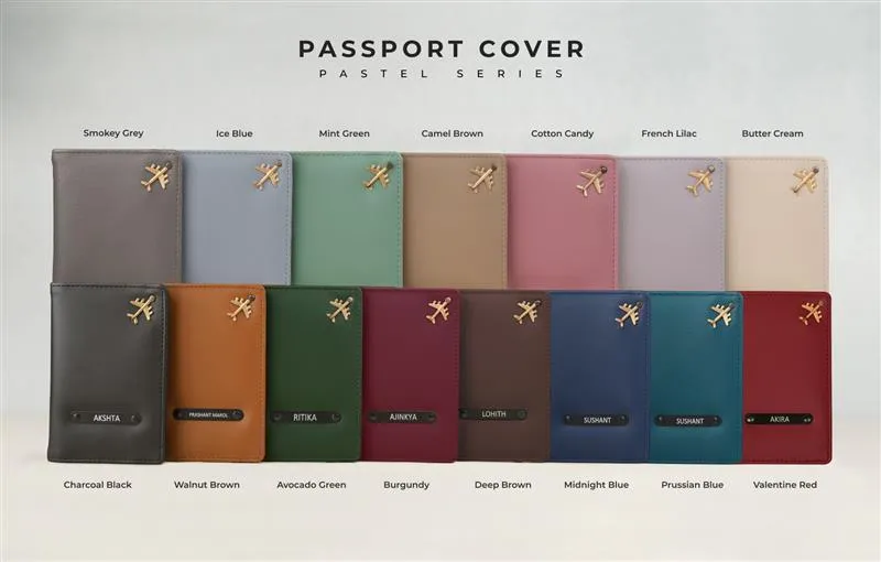 Passport Cover - Pastel Series