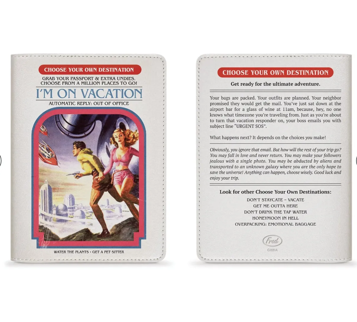 Passport Holder - Choose Your Own Destination