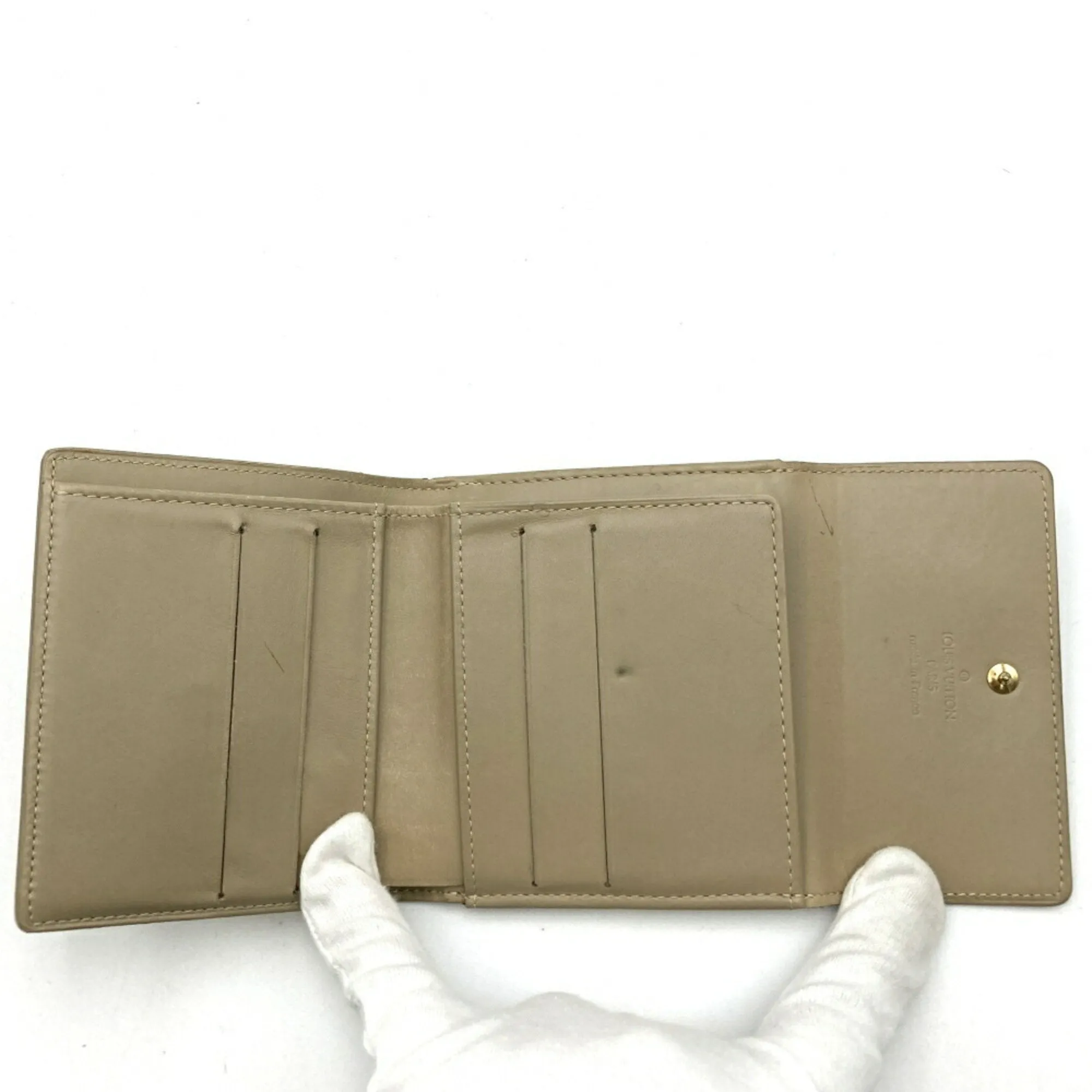 Patent Leather Wallet with Card Holder
