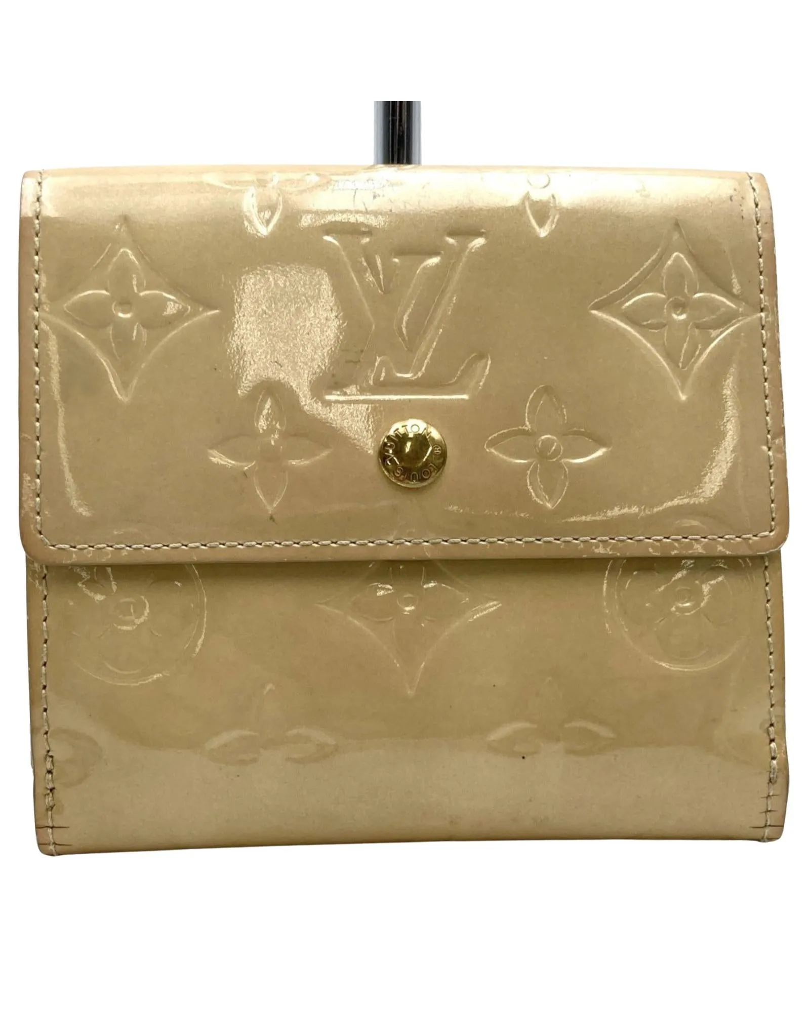 Patent Leather Wallet with Card Holder