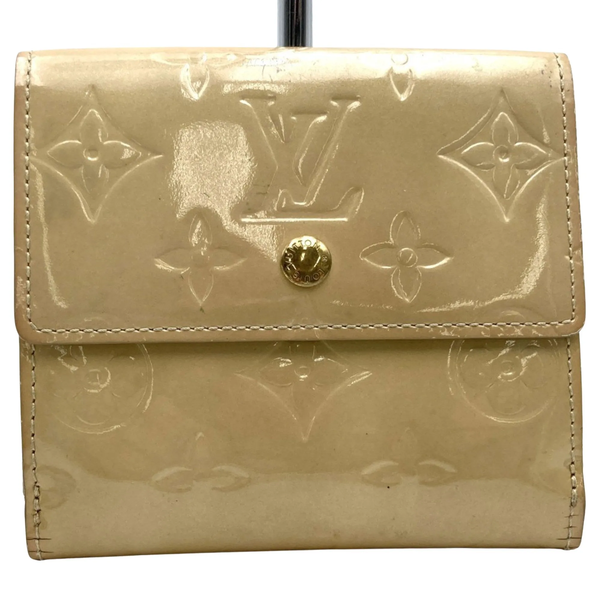Patent Leather Wallet with Card Holder