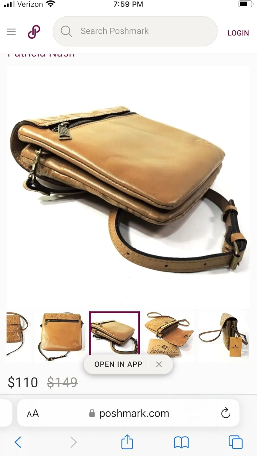 Patricia Nash Heritage Balluri Crossbody