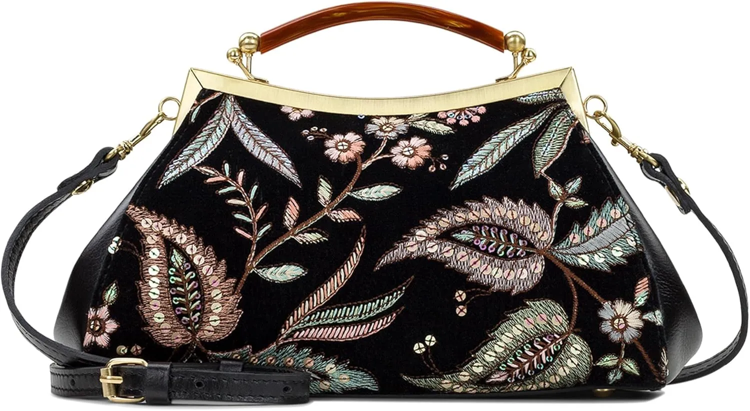 Patricia Nash Kelmscott Frame Crossbody
