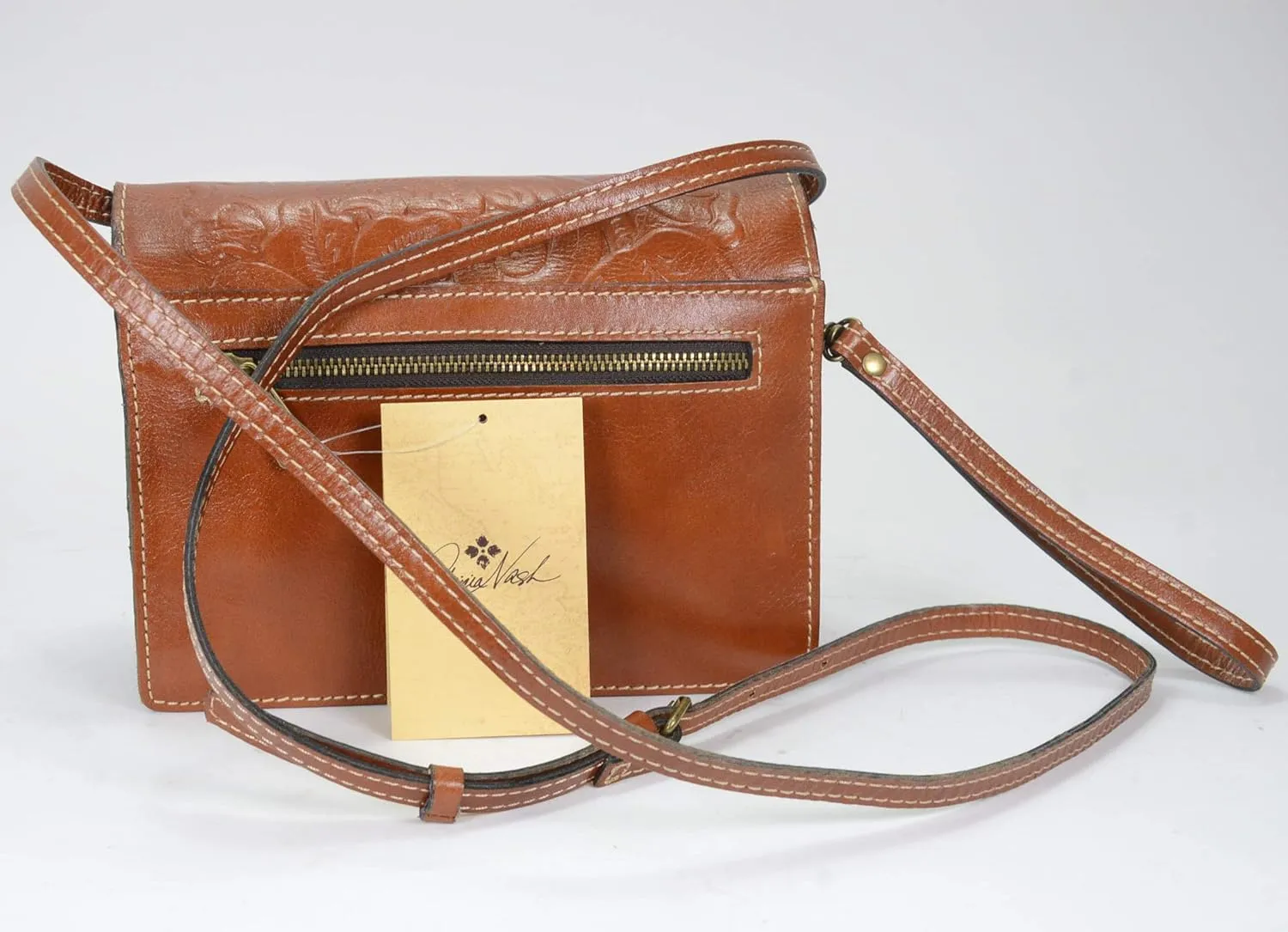 Patricia Nash | Lanza Leather Crossbody Bag | Women's Crossbody Purse | Crossbody Clutch