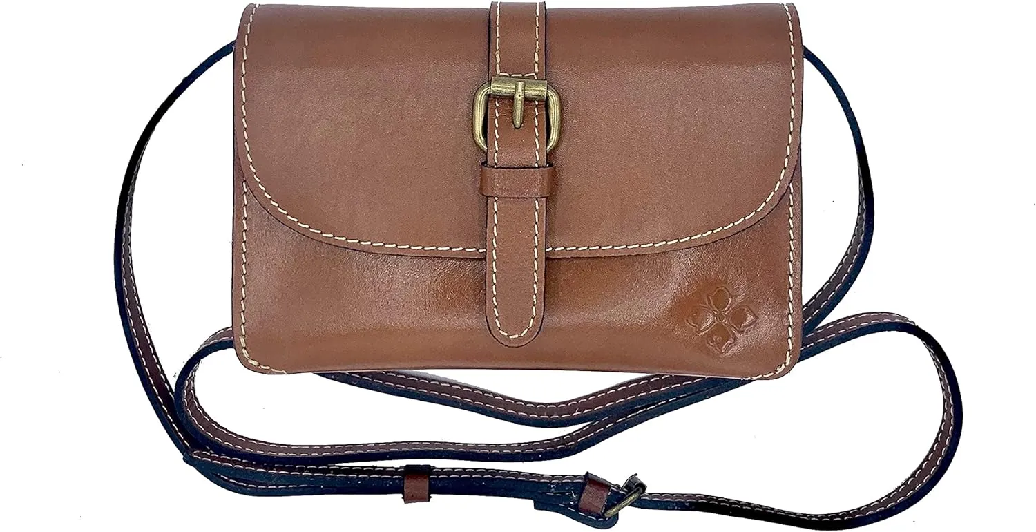 Patricia Nash | Torri Crossbody Bag | Leather Crossbody Purse | Genuine Leather Handbag for Women