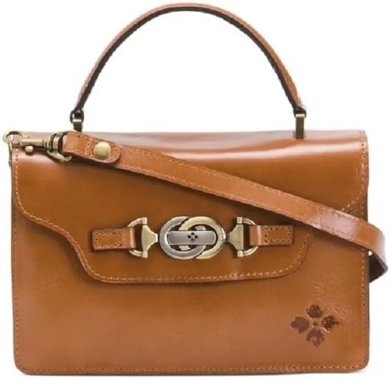 Patricia Nash Womens Vintage Vegetable Tan Porcili Top Handle Bag
