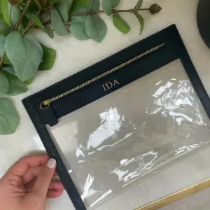 Personalised Transparent Pouch Bag