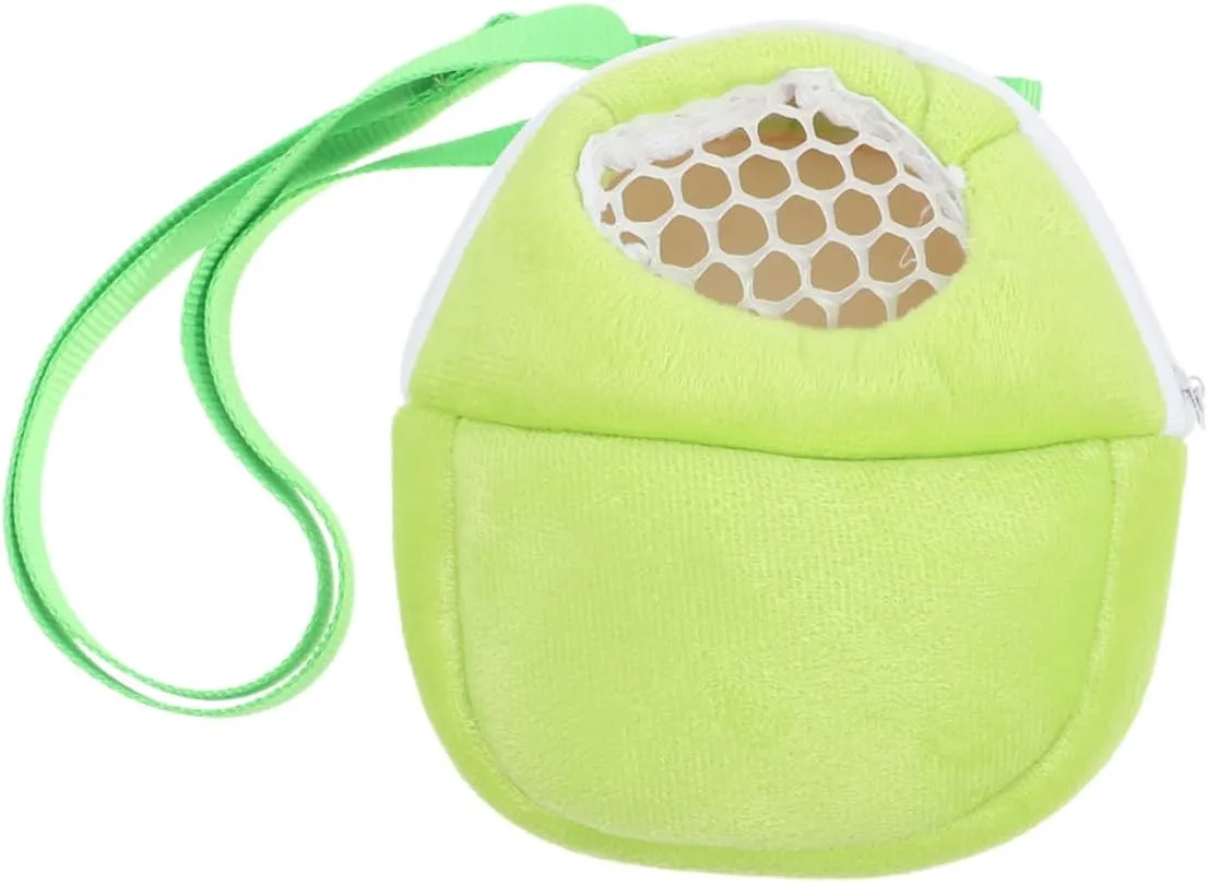 Pet Supplies Hamster Travel Carrier Shoulder Strap Breathable Mesh Bag for Small Animals Outdoor Use