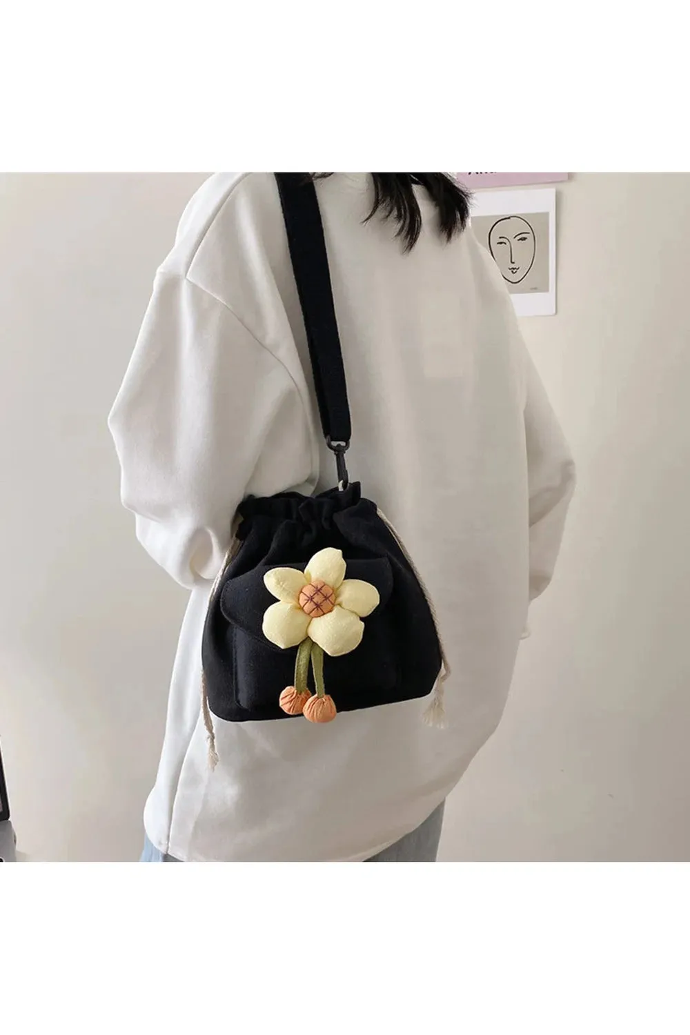 Petal Pouch Crossbody Bags