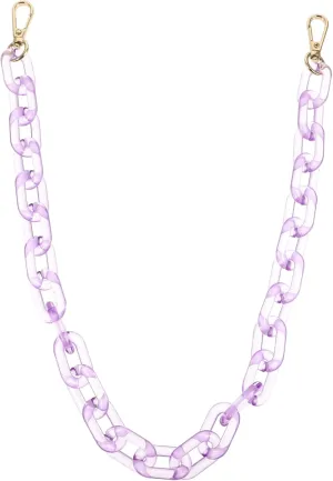 PHENOFICE DIY Bag Chain Acrylic Chain Handle Purse Chain Handbag Faux Acrylic Bag Chain Bag Chain Replacement