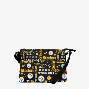 Pittsburgh Steelers Logo Love Crossbody Purse