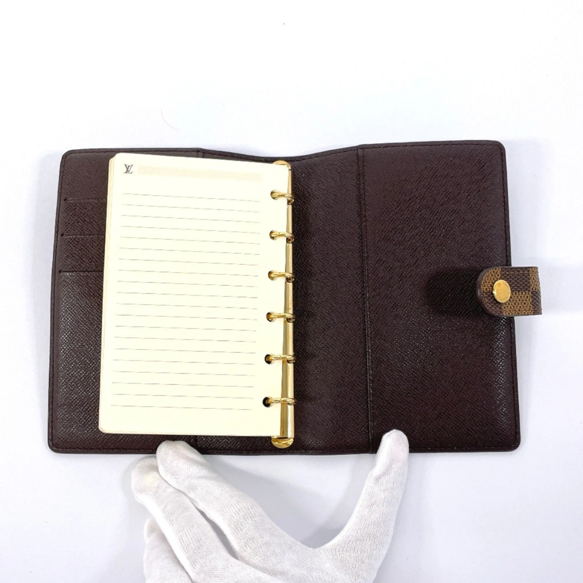 Pochette Cl Damier Ebene Key Holder