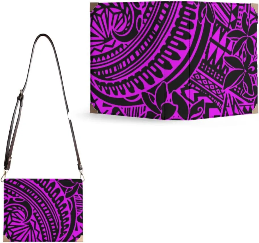 Polynesian Women'S Crossbody Bag Custom Vintage Art Book Storage Bag Party Custom Temperament Women'S Bag