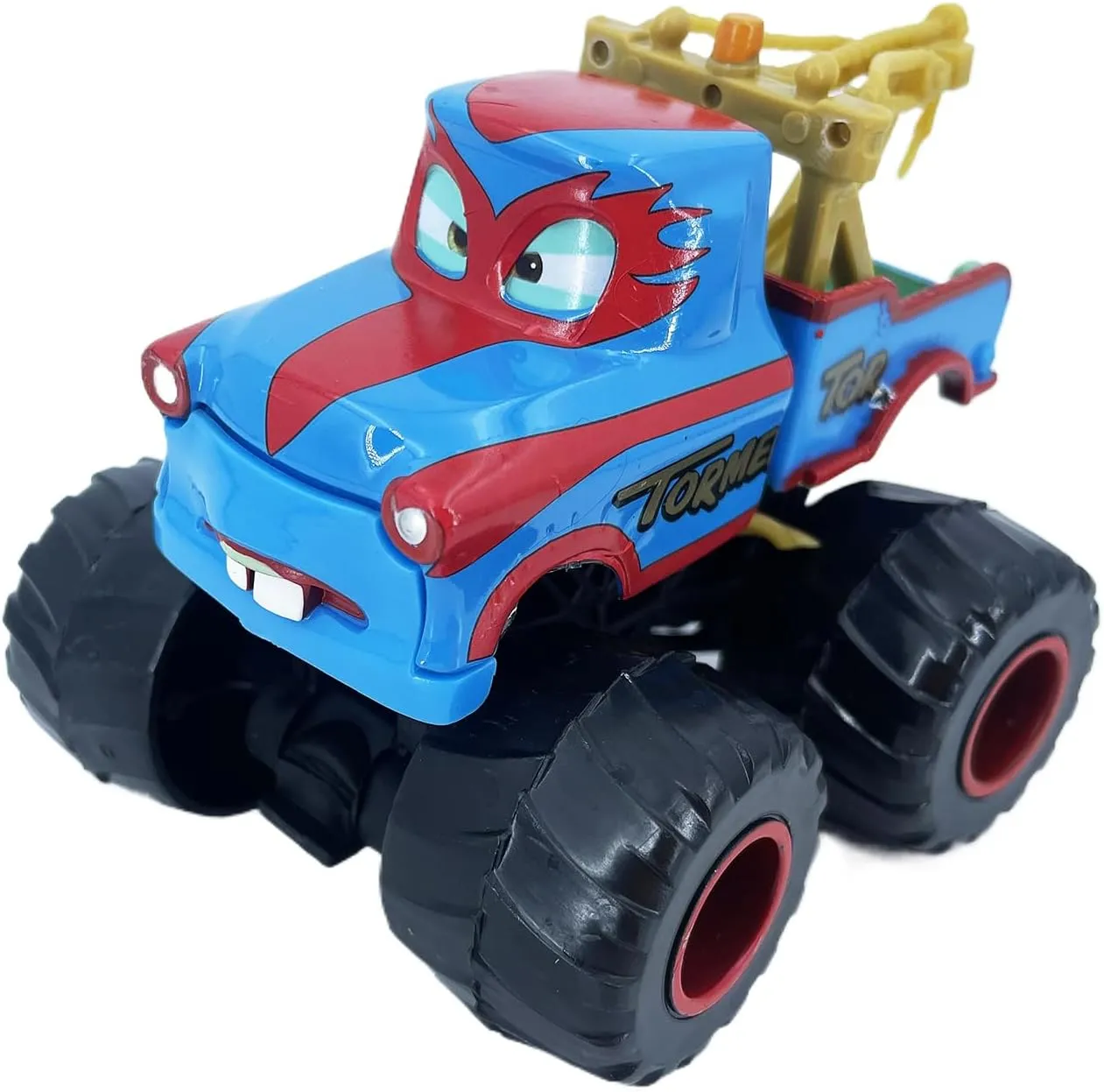 Portable Small Toy Car 1:55 Diecast Model Metal Body Racers for Preschool Kids Ages 3  Years (Torturer)