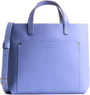 Portland Leather Goods Medium Crossbody Tote for Women – Handmade from the Finest Full-Grain Hides – Features Interior & Exterior Pockets & Adjustable Strap – Jacaranda