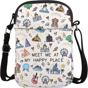 Princess Merchandise Amusement Park Gift Amusement Park Merch Princess Castle Crossbody Bag Recreation Facility Gift
