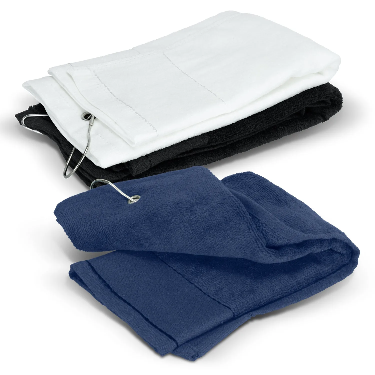 Printwear Golf Towel (Black)