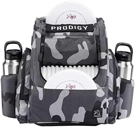 Prodigy Disc BP-2 V3 Disc Golf Backpack | Frisbee Golf Bag with 26  Disc Capacity Plus Extra Storage | Pro Quality Disc Golf Bag Backpack | Tear and Water Resistant | Large Disc Golf Bag