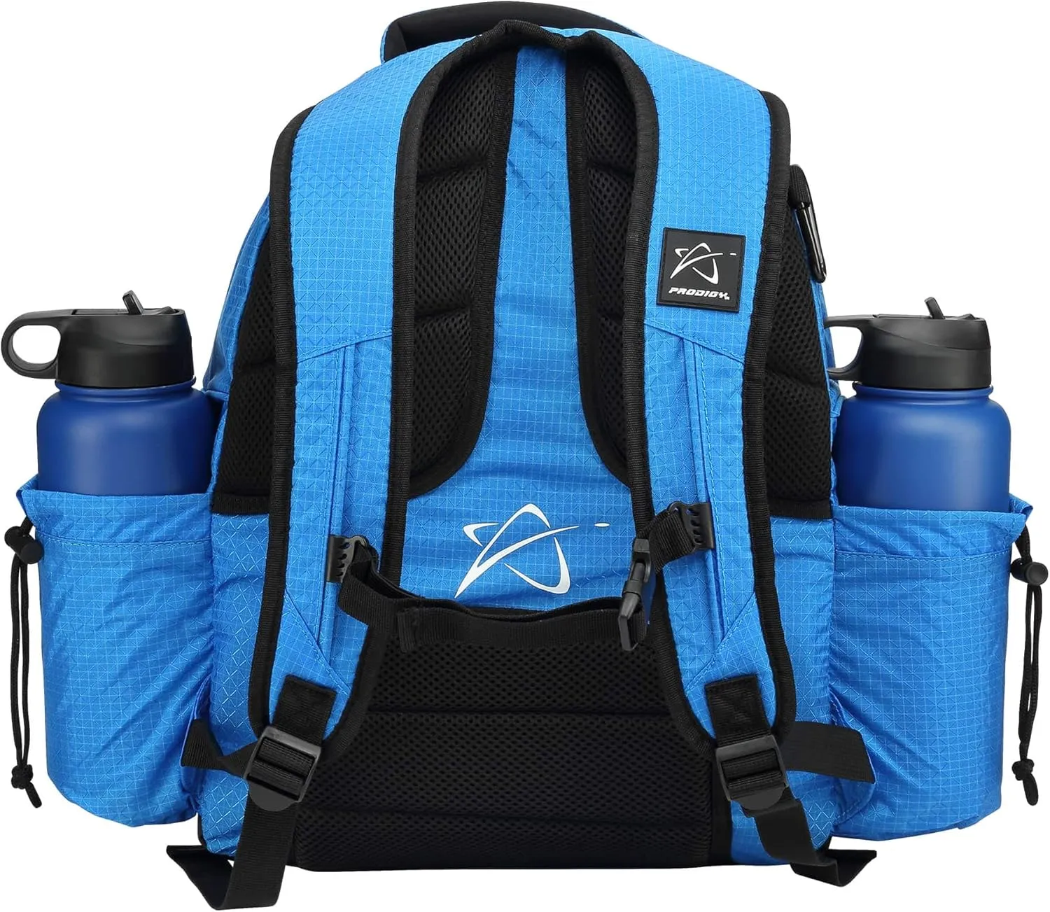 Prodigy Disc BP-3 V3 Disc Golf Backpack - Golf Travel Bag - Holds 17  Discs Plus Storage - Tear and Water Resistant - Great for Beginners - Affordable Golf Bag (Blue)